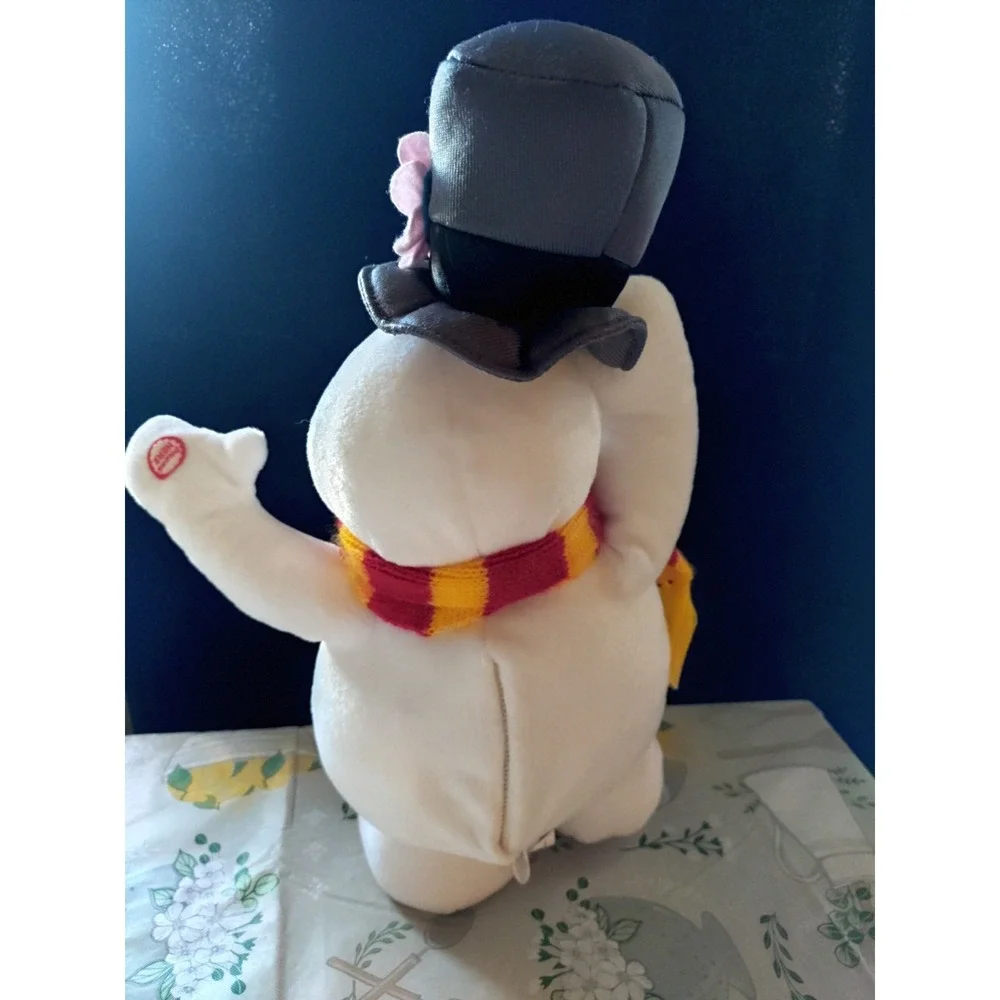 Hallmark Frosty The Snowman Musical Dancing Turning Plush Christmas Toy Works